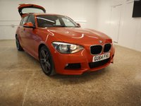 USED 2014 64 BMW 1 SERIES 2.0 120D M SPORT 5d 181 BHP WOW LOOK AT THE EXTRAS ON THIS GREAT LOOKING 1 SERIES BMW IN VALENCIA ORAGNE