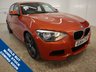 USED 2014 64 BMW 1 SERIES 2.0 120D M SPORT 5d 181 BHP WOW LOOK AT THE EXTRAS ON THIS GREAT LOOKING 1 SERIES BMW IN VALENCIA ORAGNE