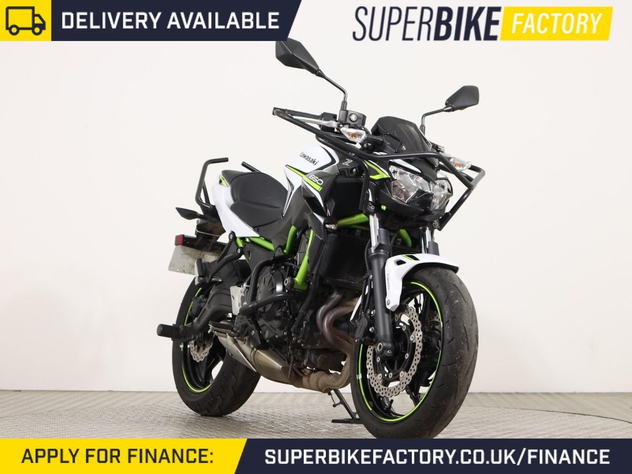 kawasaki z650 white 2020