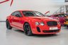 USED 2009 59 BENTLEY CONTINENTAL SUPERSPORTS 6.0 SUPERSPORTS 2d 621 BHP RARE ST JAMES RED 2 SEATER