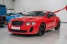USED 2009 59 BENTLEY CONTINENTAL SUPERSPORTS 6.0 SUPERSPORTS 2d 621 BHP RARE ST JAMES RED 2 SEATER