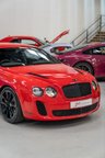 USED 2009 59 BENTLEY CONTINENTAL SUPERSPORTS 6.0 SUPERSPORTS 2d 621 BHP RARE ST JAMES RED 2 SEATER