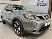 USED 2014 64 NISSAN QASHQAI  1.5 dCi n-tec+ SUV 5dr Diesel Manual 2WD Euro 5 (s/s) (110 ps) Pan Roof, DAB, 360 Cameras