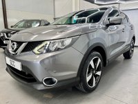 USED 2014 64 NISSAN QASHQAI  1.5 dCi n-tec+ SUV 5dr Diesel Manual 2WD Euro 5 (s/s) (110 ps) Pan Roof, DAB, 360 Cameras