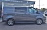 USED 2020 70 FORD TRANSIT CUSTOM 2.0 320 LIMITED CREW VAN 185 BHP AUTO L1 H1 DCIV ECOBLUE EURO 6 BIG-SPEC 6 SEATS FULL FORD SERVICE HISTORY