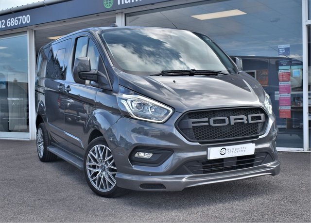 2020 70 Ford Transit Custom 2.0 320 LIMITED CREW VAN 185 BHP AUTO L1 H1 DCIV ECOBLUE EURO 6 BIG-SPEC 6 SEATS