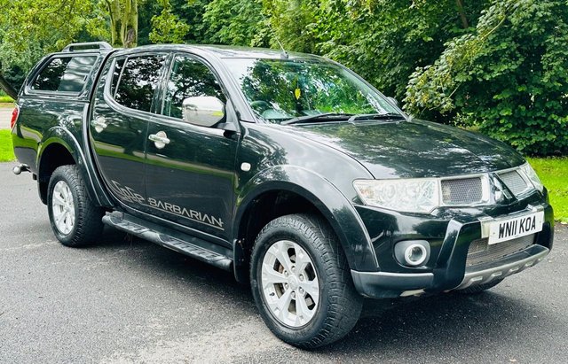 2011 11 Mitsubishi L200 2.5 DI-D 4X4 BARBARIAN LB DCB 175 BHP