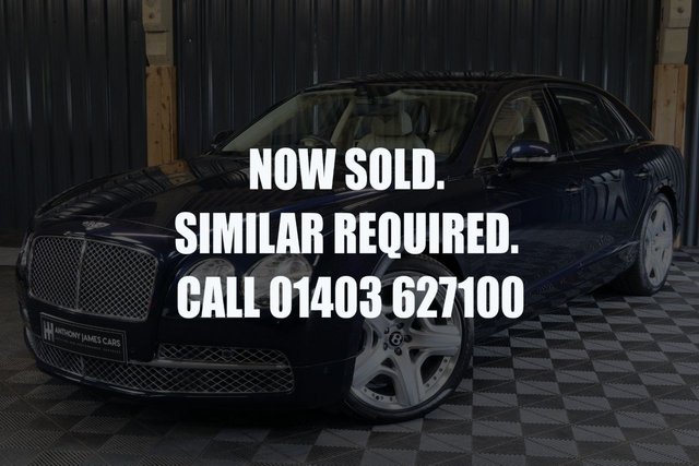 2013 63 Bentley Flying Spur 6.0 W12 4d 616 BHP