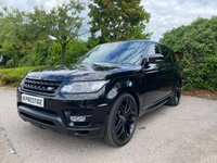 USED 2017 66 LAND ROVER RANGE ROVER SPORT 3.0 V6 SC HSE DYNAMIC 5d 335 BHP SATNNAV-STEALTH BLACK PACK