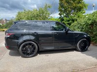 USED 2017 66 LAND ROVER RANGE ROVER SPORT 3.0 V6 SC HSE DYNAMIC 5d 335 BHP SATNNAV-STEALTH BLACK PACK