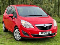 USED 2012 12 VAUXHALL MERIVA 1.4 EXCLUSIV A/C 5d 99 BHP 