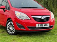 USED 2012 12 VAUXHALL MERIVA 1.4 EXCLUSIV A/C 5d 99 BHP 