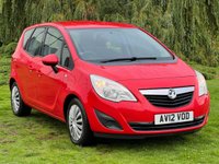 USED 2012 12 VAUXHALL MERIVA 1.4 EXCLUSIV A/C 5d 99 BHP 