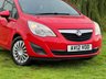 USED 2012 12 VAUXHALL MERIVA 1.4 EXCLUSIV A/C 5d 99 BHP 