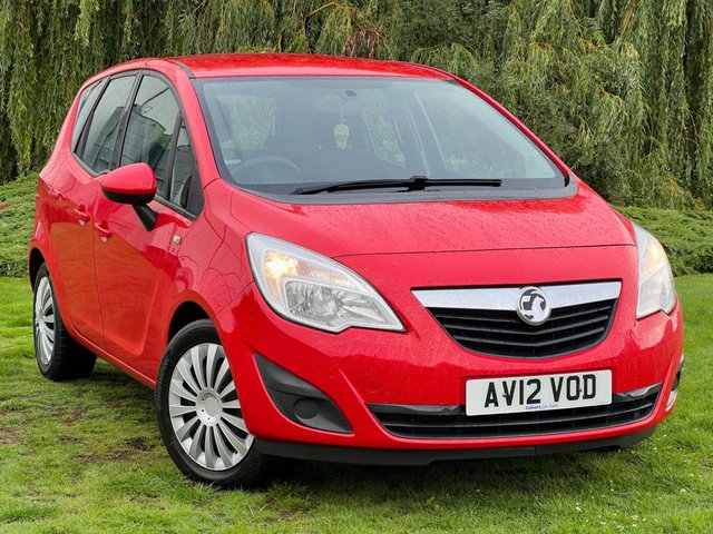 2012 12 Vauxhall Meriva 1.4 EXCLUSIV A/C 5d 99 BHP
