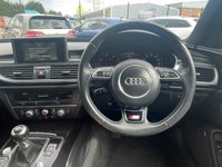 USED 2014 14 AUDI A6 2.0 TDI ULTRA BLACK EDITION 4d 188 BHP FULL SERVICE HISTORY, ONLY 1 KEEPER TOTAL, 2 KEYS.