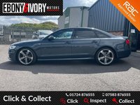 USED 2014 14 AUDI A6 2.0 TDI ULTRA BLACK EDITION 4d 188 BHP FULL SERVICE HISTORY, ONLY 1 KEEPER TOTAL, 2 KEYS.