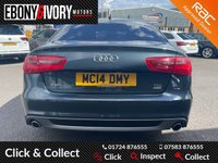 USED 2014 14 AUDI A6 2.0 TDI ULTRA BLACK EDITION 4d 188 BHP FULL SERVICE HISTORY, ONLY 1 KEEPER TOTAL, 2 KEYS.