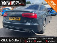 USED 2014 14 AUDI A6 2.0 TDI ULTRA BLACK EDITION 4d 188 BHP FULL SERVICE HISTORY, ONLY 1 KEEPER TOTAL, 2 KEYS.