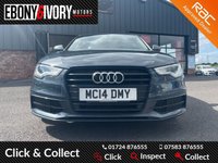 USED 2014 14 AUDI A6 2.0 TDI ULTRA BLACK EDITION 4d 188 BHP FULL SERVICE HISTORY, ONLY 1 KEEPER TOTAL, 2 KEYS.