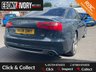 USED 2014 14 AUDI A6 2.0 TDI ULTRA BLACK EDITION 4d 188 BHP FULL SERVICE HISTORY, ONLY 1 KEEPER TOTAL, 2 KEYS.