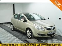 USED 2009 59 VAUXHALL CORSA 1.4 DESIGN 16V TWINPORT 5d 90 BHP 1 OWNER