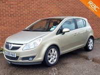 USED 2009 59 VAUXHALL CORSA 1.4 DESIGN 16V TWINPORT 5d 90 BHP 1 OWNER