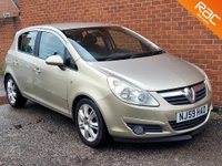 USED 2009 59 VAUXHALL CORSA 1.4 DESIGN 16V TWINPORT 5d 90 BHP 1 OWNER