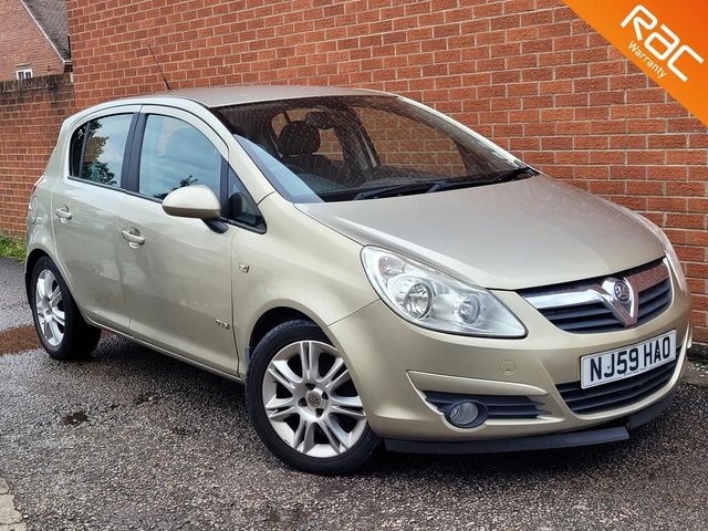 2009 59 Vauxhall Corsa 1.4 DESIGN 16V TWINPORT 5d 90 BHP
