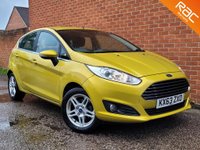 USED 2013 63 FORD FIESTA 1.2 ZETEC 5d 81 BHP FULL HISTORY