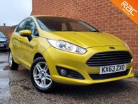 USED 2013 63 FORD FIESTA 1.2 ZETEC 5d 81 BHP FULL HISTORY