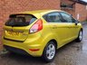 USED 2013 63 FORD FIESTA 1.2 ZETEC 5d 81 BHP FULL HISTORY