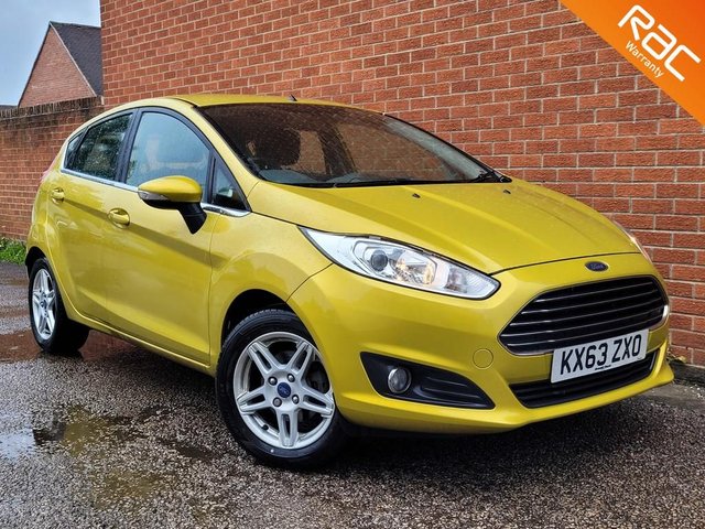 2013 63 Ford Fiesta 1.2 ZETEC 5d 81 BHP