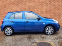 USED 2013 63 NISSAN MICRA 1.2 VISIA 5d 79 BHP FULL SERVICE HISTORY