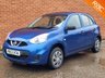 USED 2013 63 NISSAN MICRA 1.2 VISIA 5d 79 BHP FULL SERVICE HISTORY