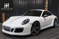 USED 2018 18 PORSCHE 911 3.0 CARRERA T 2d 364 BHP HUGE SPEC, REAR SEATS, MANUAL, SUNROOF, PDLS+, REAR AXLE STEER, 7 SPEED MANUAL, 18 WAY SEATS, T INTERIOR, CHRONO PACK, BOSE STEREO