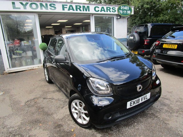 2018 18 Smart Forfour 1.0 PASSION 5d 71 BHP AUTOMATIC