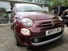 USED 2017 17 FIAT 500 1.2 S (SPORT) 3d 69 BHP NEW SHAPE Low Mileage, Full Service History + Just Serviced, MOT until August 2024, Great fuel economy!