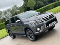 USED 2018 68 TOYOTA HI-LUX 2.4 INVINCIBLE X 4WD D-4D DCB 4d 147 BHP ** NO VAT * CANOPY + SAT NAV