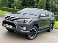 USED 2018 68 TOYOTA HI-LUX 2.4 INVINCIBLE X 4WD D-4D DCB 4d 147 BHP ** NO VAT * CANOPY + SAT NAV