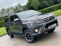 USED 2018 68 TOYOTA HI-LUX 2.4 INVINCIBLE X 4WD D-4D DCB 4d 147 BHP ** NO VAT * CANOPY + SAT NAV
