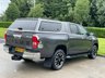 USED 2018 68 TOYOTA HI-LUX 2.4 INVINCIBLE X 4WD D-4D DCB 4d 147 BHP ** NO VAT * CANOPY + SAT NAV
