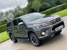 USED 2018 68 TOYOTA HI-LUX 2.4 INVINCIBLE X 4WD D-4D DCB 4d 147 BHP ** NO VAT * CANOPY + SAT NAV