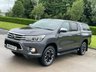 USED 2018 68 TOYOTA HI-LUX 2.4 INVINCIBLE X 4WD D-4D DCB 4d 147 BHP ** NO VAT * CANOPY + SAT NAV