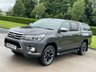 USED 2018 68 TOYOTA HI-LUX 2.4 INVINCIBLE X 4WD D-4D DCB 4d 147 BHP ** NO VAT * CANOPY + SAT NAV
