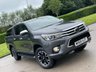 USED 2018 68 TOYOTA HI-LUX 2.4 INVINCIBLE X 4WD D-4D DCB 4d 147 BHP ** NO VAT * CANOPY + SAT NAV