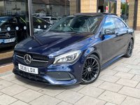 USED 2018 18 MERCEDES-BENZ CLA 1.6 CLA 180 AMG LINE 4d 121 BHP FULL MERCEDES HISTORY