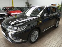 USED 2019 19 MITSUBISHI OUTLANDER 2.4 PHEV 4H 5d 207 BHP APP BASED SAT NAV LEATHER PARKING CAMERA  1 OWNER MITSUBISHI WARRANTY TILL JULY 2024