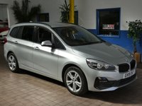 USED 2019 19 BMW 2 SERIES 1.5 218I SPORT GRAN TOURER 5d 139 BHP 7 SEATS SAT NAV PART LEATHER INTERIOR PARKING SENSORS 1 OWNER 6 MONTHS GOLD WARRANTY