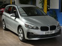 USED 2019 19 BMW 2 SERIES 1.5 218I SPORT GRAN TOURER 5d 139 BHP 7 SEATS SAT NAV PART LEATHER INTERIOR PARKING SENSORS 1 OWNER 6 MONTHS GOLD WARRANTY